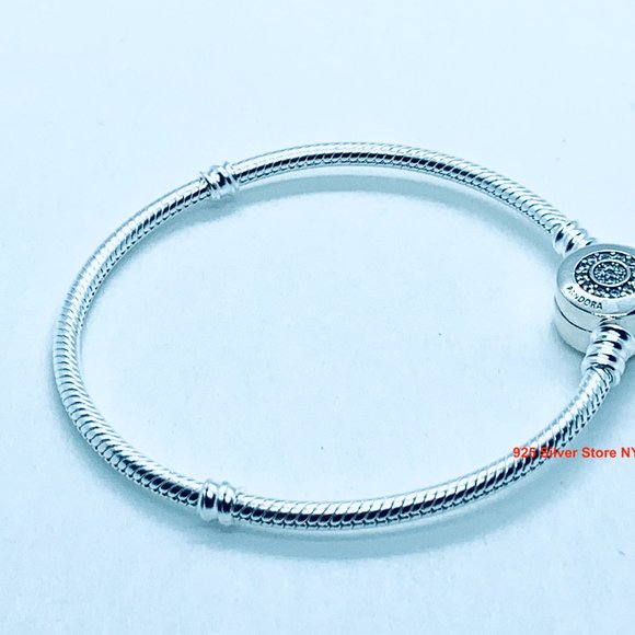 Pandora Moments SPARKLING CROWN O SNAKE Bracelet - Picture 6 of 10